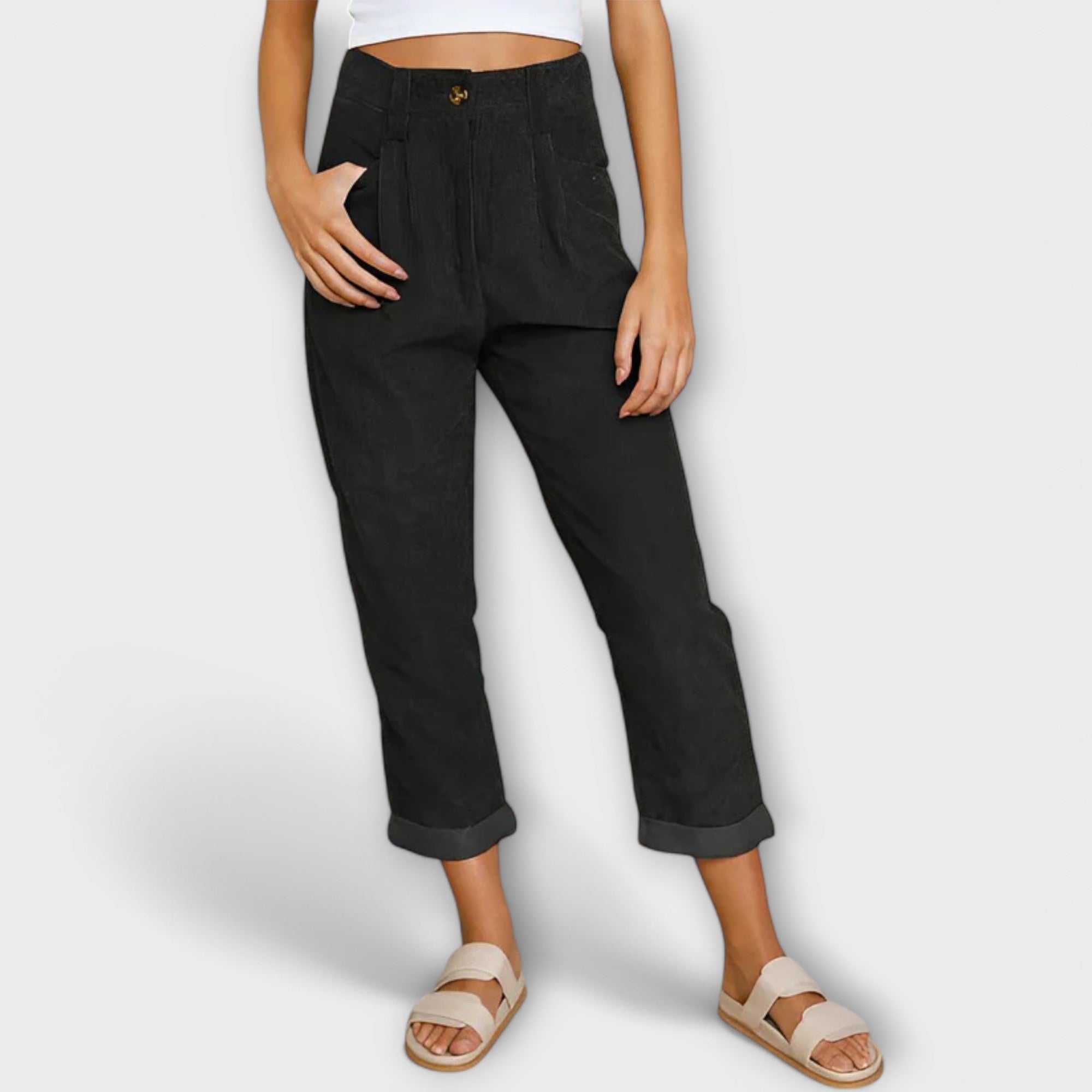 Jana - Modern Cord Pants