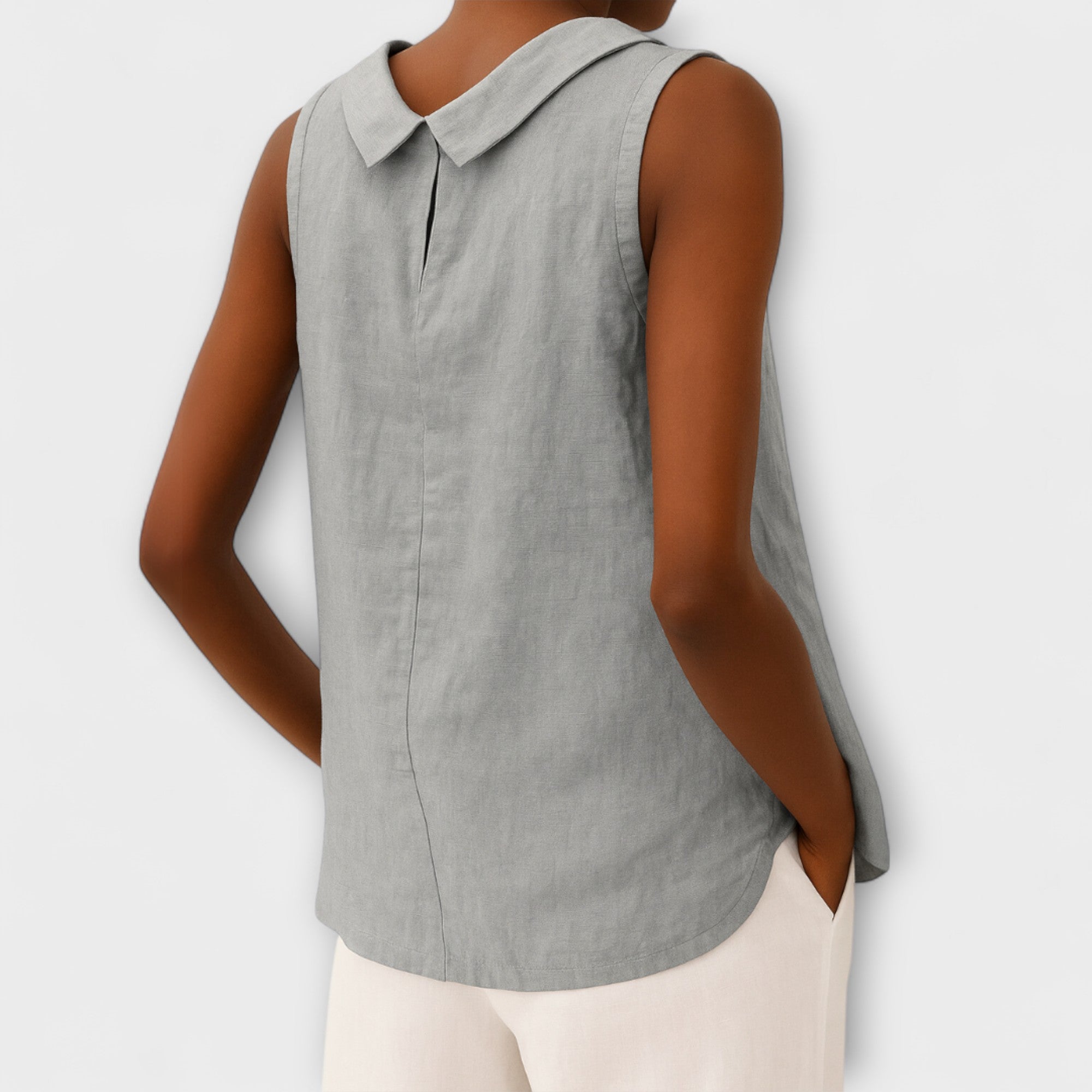 Brianna - Elegant Sleeveless Top