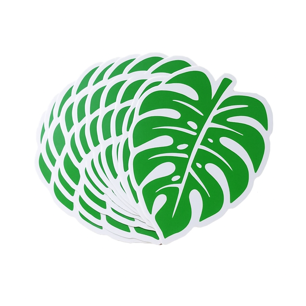 Green Leaf Sticker