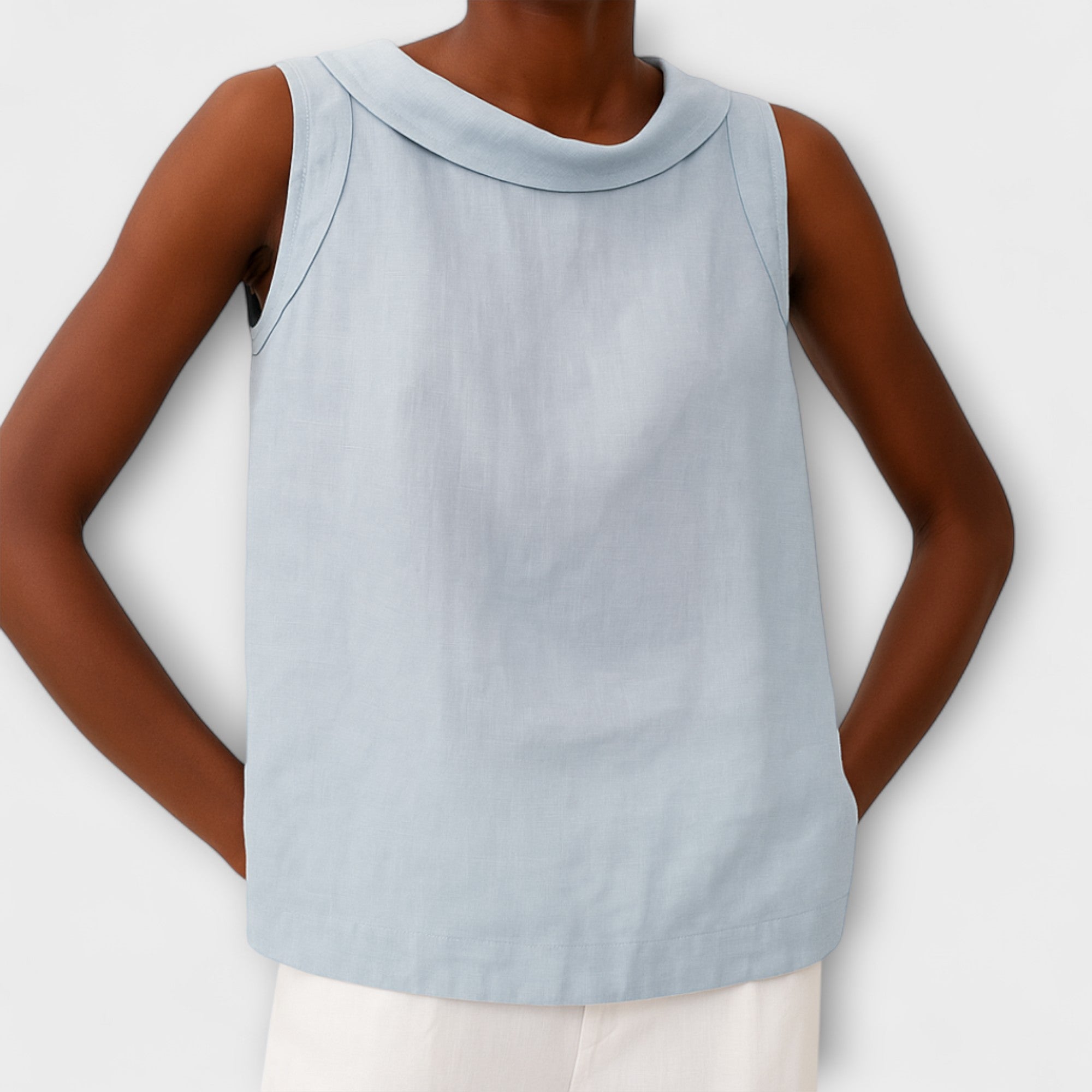 Brianna - Elegant Sleeveless Top