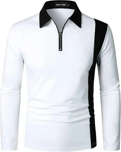 Men's Long Sleeve Polo Shirt Padrony Verno
